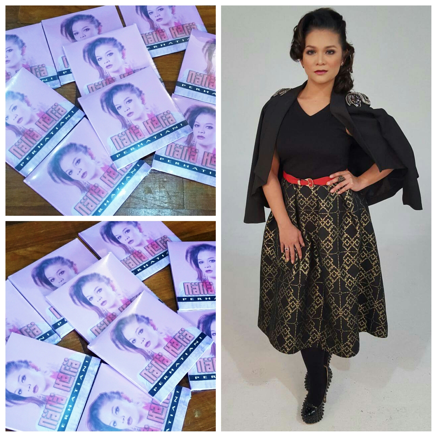 NANA KARIA Full Length Album 'Perhatian' featuring her hit singles Dia and Suratan Cinta featuring Sufie Rashid.  Price: $16.50 (Please add $2 for Normail Mail)